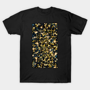 Starry texture star pattern art T-Shirt
